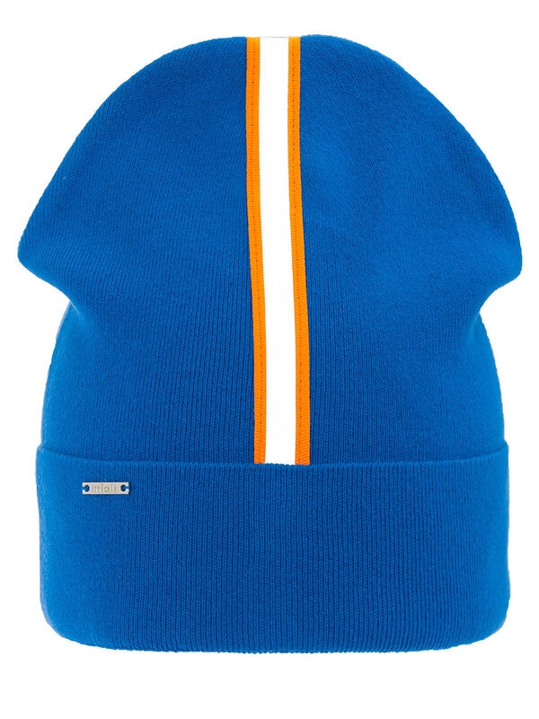 Шапка для девочки Графомания, Миалт ярко-синий, весна-осень - Для девочек весна-осень