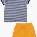Комплект одежды для мальчиков Mini Maxi, модель 4610, цвет мультиколор/горчичный