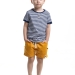Комплект одежды для мальчиков Mini Maxi, модель 4610, цвет мультиколор/горчичный