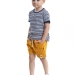 Комплект одежды для мальчиков Mini Maxi, модель 4610, цвет мультиколор/горчичный