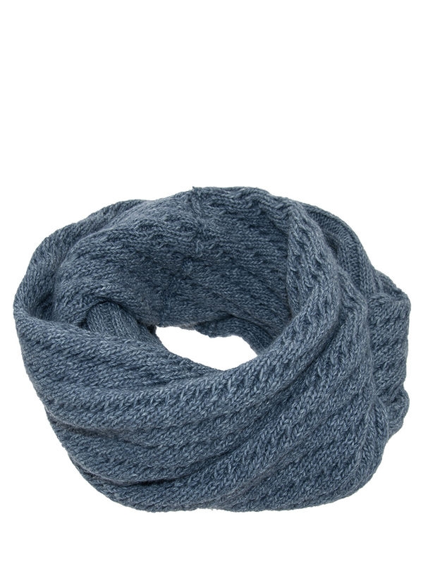 Шарф-снуд Узвар, Mialt джинсовый, зима - Шарф-снуд
