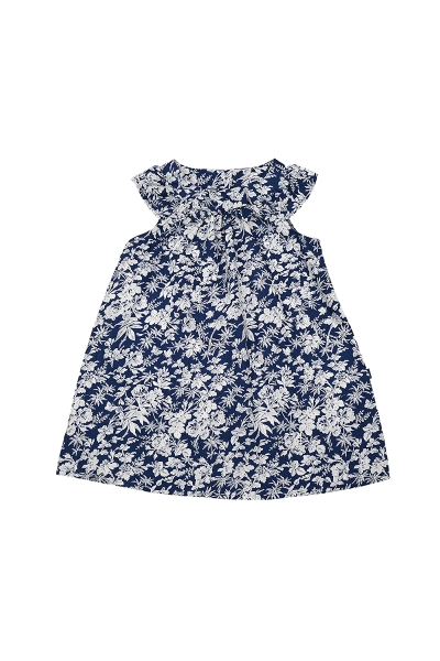 Платье для девочек Mini Maxi, модель 3364, цвет синий - Платья для девочек с коротким рукавом