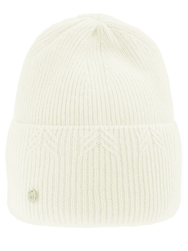 Шапка для девочки Вариация, Миалт белый - Зимние шапки для девочек