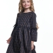 Платье для девочек Mini Maxi, модель 6837, цвет синий/зеленый/клетка
