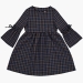Платье для девочек Mini Maxi, модель 6837, цвет синий/зеленый/клетка