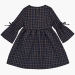 Платье для девочек Mini Maxi, модель 6837, цвет синий/зеленый/клетка
