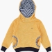 Толстовка для мальчиков Mini Maxi, модель 6840, цвет горчичный