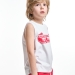 Футболка для мальчиков Mini Maxi, модель 6480, цвет белый