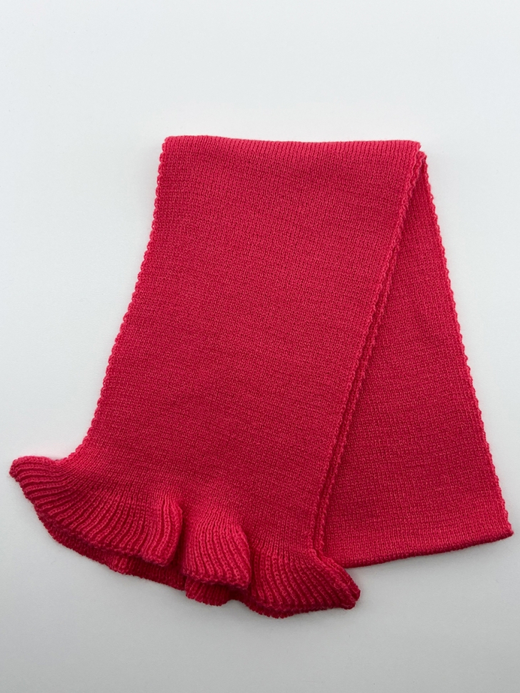 Шарф для девочки F300, Миалт светлая/герань/94, зима - Шарфы