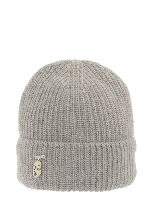 Шапка для девочки Ваниль, Миалт какао, зима - Зимние шапки для девочек