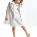 Платье для девочек Mini Maxi, модель 7123, цвет белый/мультиколор