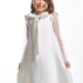 Платье для девочек Mini Maxi, модель 7123, цвет белый/мультиколор