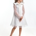 Платье для девочек Mini Maxi, модель 7123, цвет белый/мультиколор