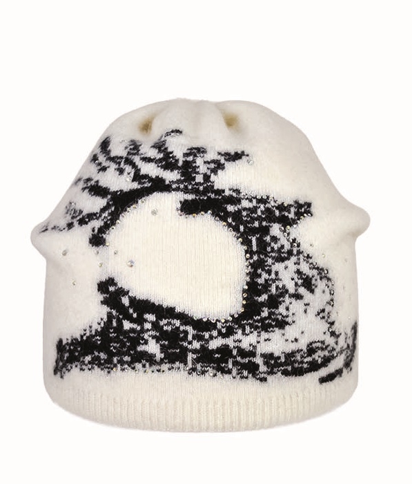 Шапка для девочки Северный Олень-2 - Шапочки молодежные