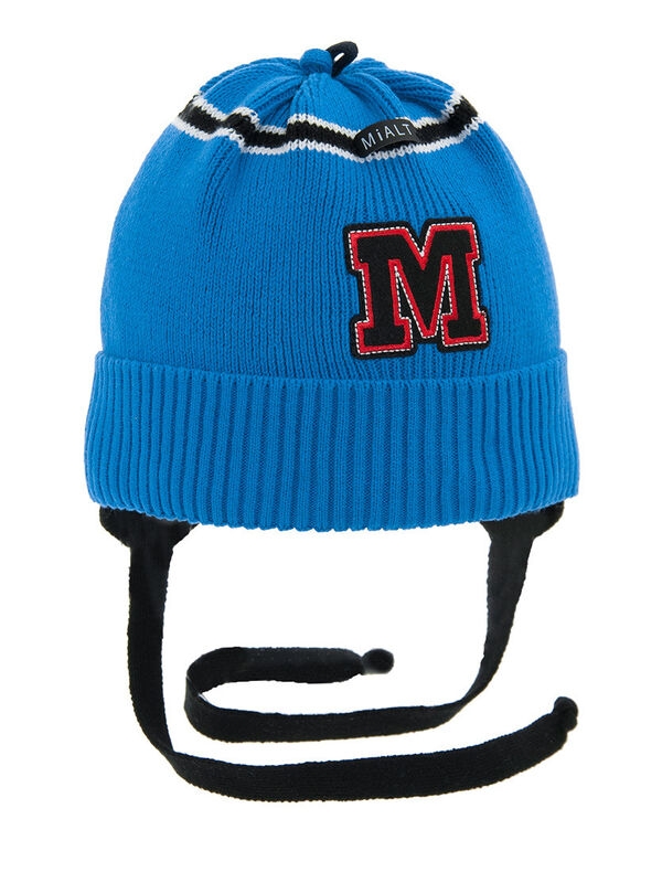 Шапка для мальчика Меркурий, Миалт ярко-синий, весна-осень - Шапки весна-осень