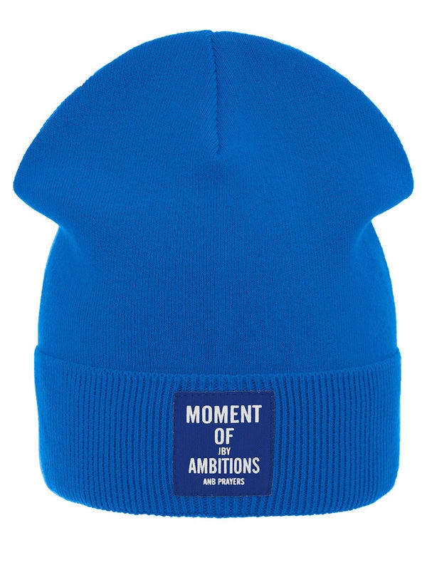 Шапка Это я-2, Миалт ярко-синий//синий - Для девочек весна-осень