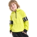 Толстовка для мальчиков Mini Maxi, модель 7705, цвет неон/желтый