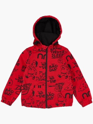 Куртка для мальчиков Mini Maxi, модель 4482, цвет красный