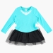 Платье для девочек Mini Maxi, модель 6098, цвет бирюзовый
