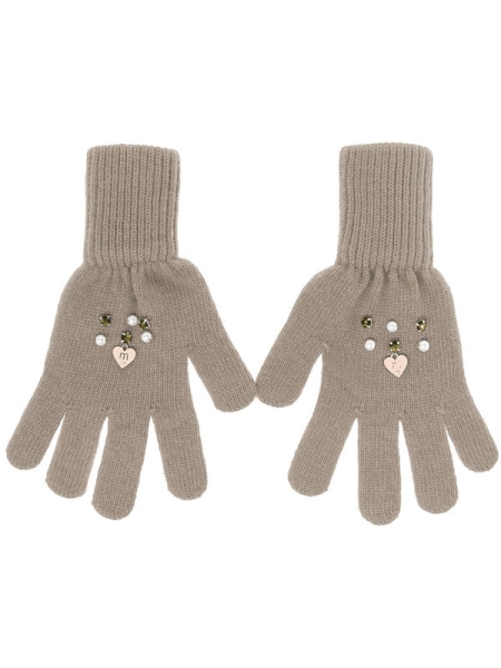 Перчатки для девочки Вербена, Миалт натуральный, весна-осень - Перчатки