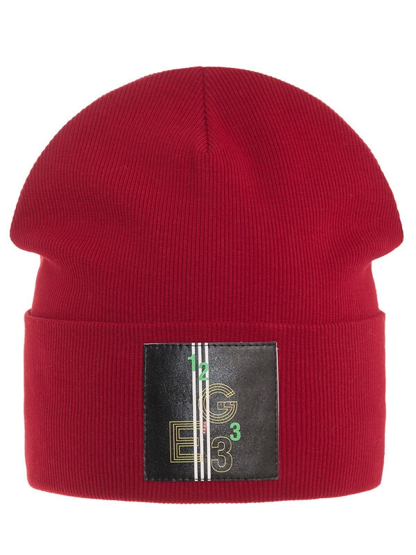 Шапка для мальчика Астерикс, Миалт темно-красный, весна-осень-лето - Шапки весна-осень