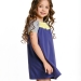 Платье для девочек Mini Maxi, модель 2686, цвет синий/желтый