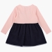 Платье для девочек Mini Maxi, модель 3846, цвет кремовый/розовый/синий