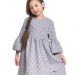 Платье для девочек Mini Maxi, модель 6308, цвет серый/мультиколор