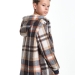 Толстовка для мальчиков Mini Maxi, модель 7986, цвет темно-синий/оранжевый/клетка