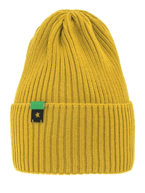 Шапка Дело, Миалт темно-желтый - Для девочек весна-осень