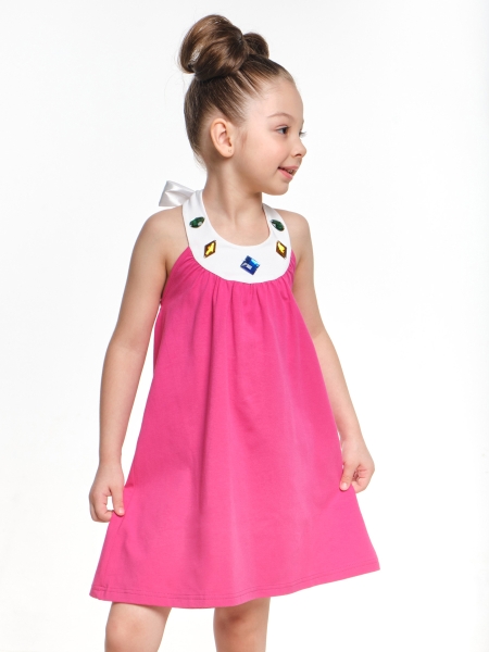 Туника для девочек Mini Maxi, модель 0168, цвет малиновый - Туники для девочек
