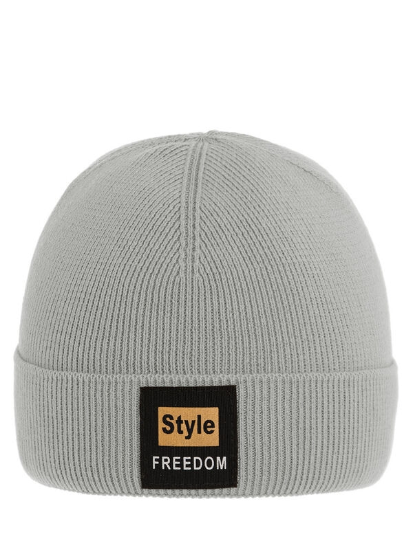 Шапка Марка, Миалт серый, весна-осень - Для девочек весна-осень