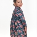 Платье для девочек Mini Maxi, модель 2140, цвет синий/серый/мультиколор