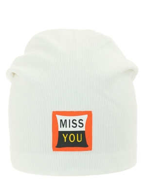 Шапка для девочки Women, Миалт белый, весна-осень-лето