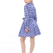 Платье для девочек Mini Maxi, модель 3736, цвет синий/клетка