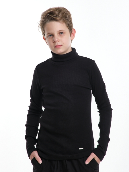 Джемпер для мальчиков Mini Maxi, модель 2187, цвет черный - Водолазки для девочек
