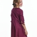 Платье для девочек Mini Maxi, модель 6322, цвет бордовый/клетка
