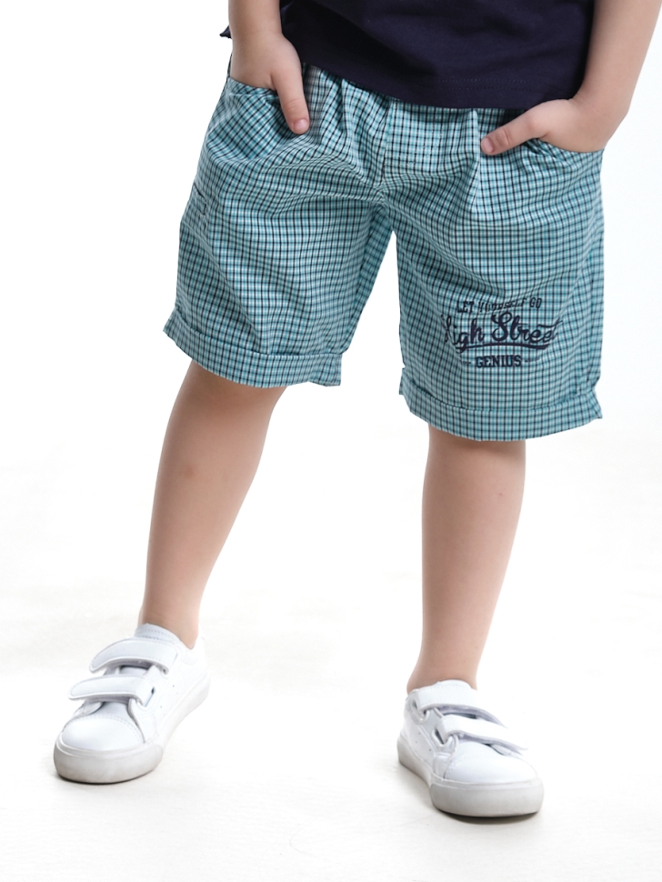 Шорты для мальчиков Mini Maxi, модель 3274, цвет бирюзовый - Шорты для мальчиков