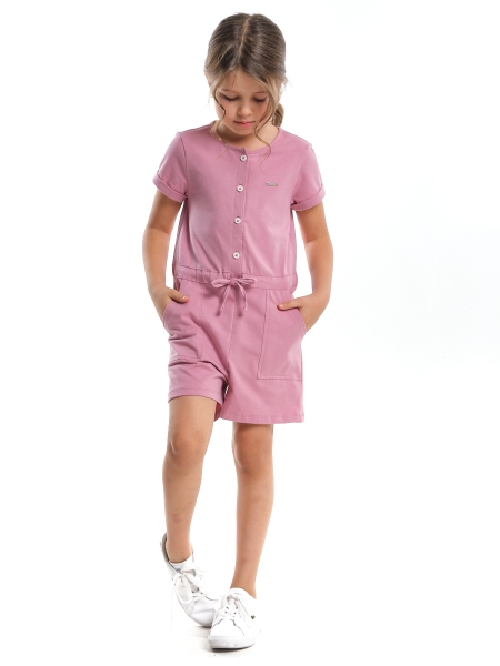 Комбинезон для девочек Mini Maxi, модель 7599, цвет розовый - Комбинезоны / лето