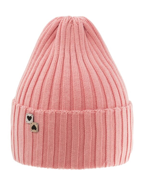 Шапка для девочки Патриша, Миалт коралл - Для девочек весна-осень