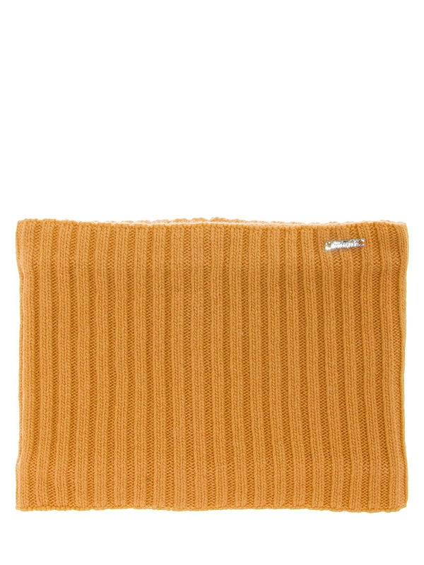 Шарф-труба Традиция, Mialt светло-оранжевый, зима-весна-осень - Шарф-снуд