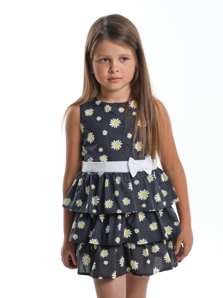 Платье для девочек Mini Maxi, модель 6208, цвет мультиколор - Платья для девочек с коротким рукавом