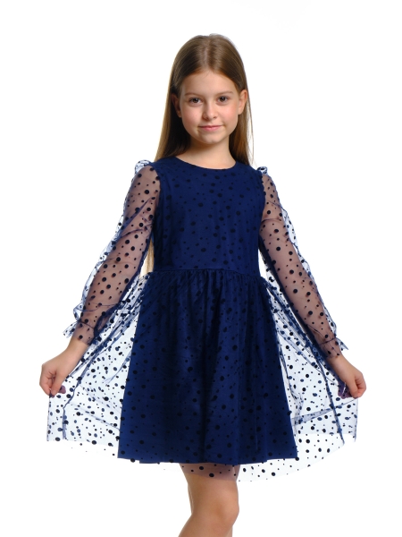 Платье для девочек Mini Maxi, модель 6895, цвет синий - Платья коктельные / вечерние