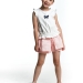 Комплект одежды для девочек Mini Maxi, модель 4347/4348, цвет белый/розовый
