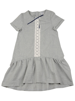 Платье для девочек Mini Maxi, модель 6622, цвет серый