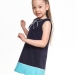 Платье для девочек Mini Maxi, модель 3357, цвет синий/бирюзовый