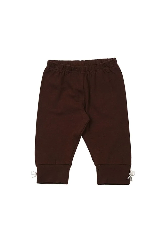 Бриджи для девочек Mini Maxi, модель 3537, цвет коричневый/серый - Бриджи / велосипедки