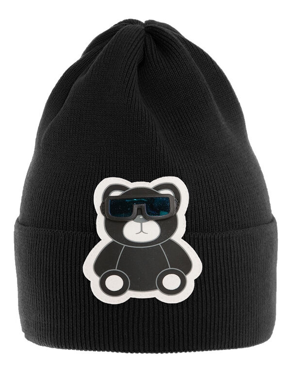 Шапка Реалити, Миалт черный/черный, весна-осень - Для девочек весна-осень