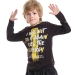 Лонгслив для мальчиков Mini Maxi, модель 7960, цвет черный