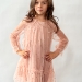 Платье для девочки нарядное БУШОН ST53, цвет пыльная роза